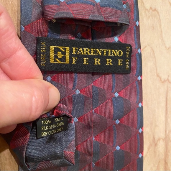 Farentino Ferre 100% silk tie - Picture 3 of 3
